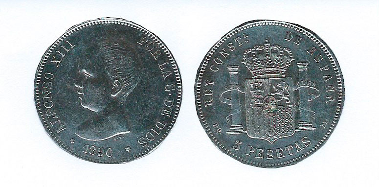 Moneda de 5 pesetas